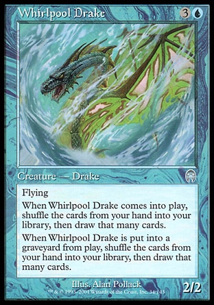 Magic: Apocalypse 034: Whirlpool Drake 