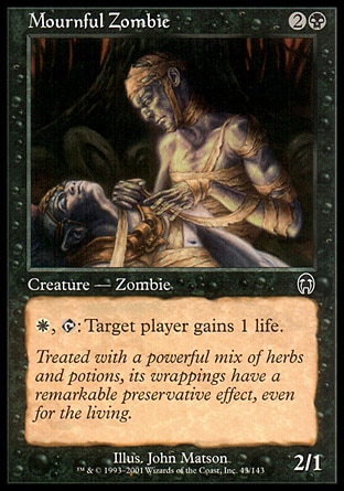 Magic: Apocalypse 043: Mournful Zombie 