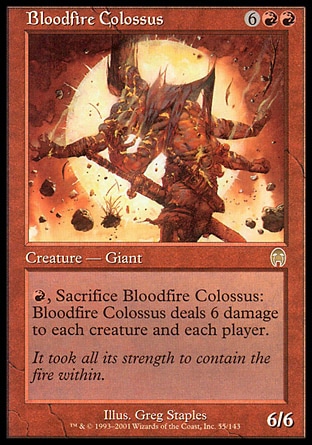 Magic: Apocalypse 055: Bloodfire Colossus 