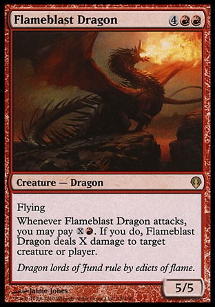 Magic: Archenemy 038: Flameblast Dragon 