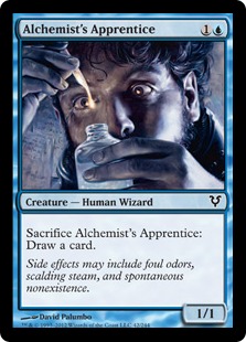 MTG: Avacyn Restored 042: Alchemists Apprentice 
