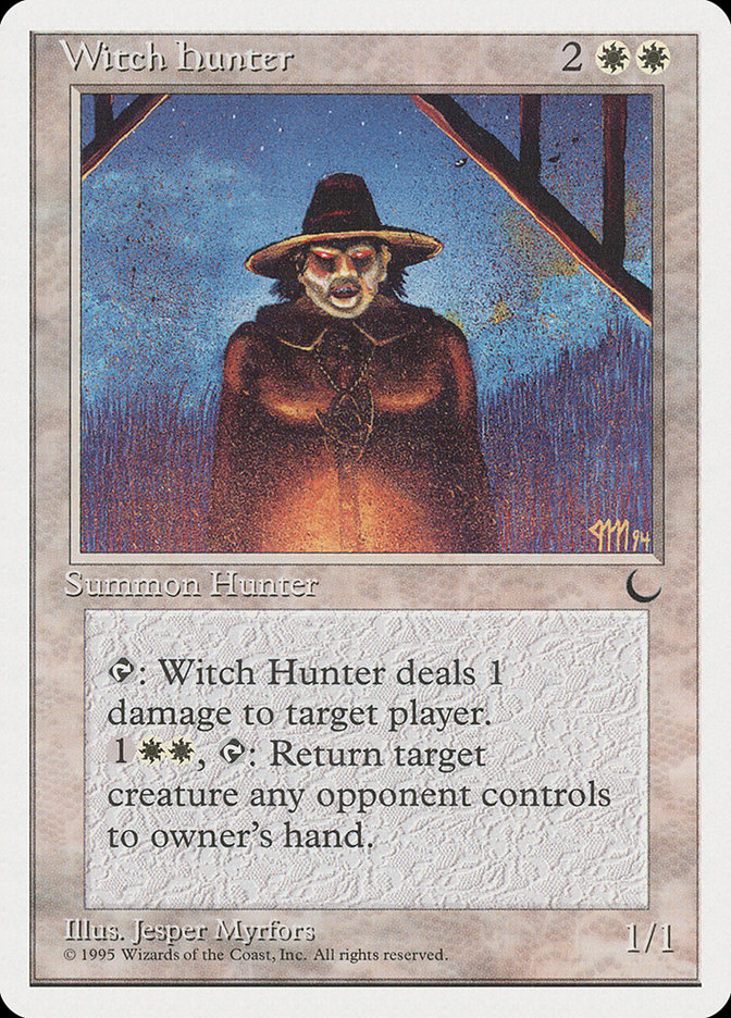 MTG: Chronicles 014: Witch Hunter 
