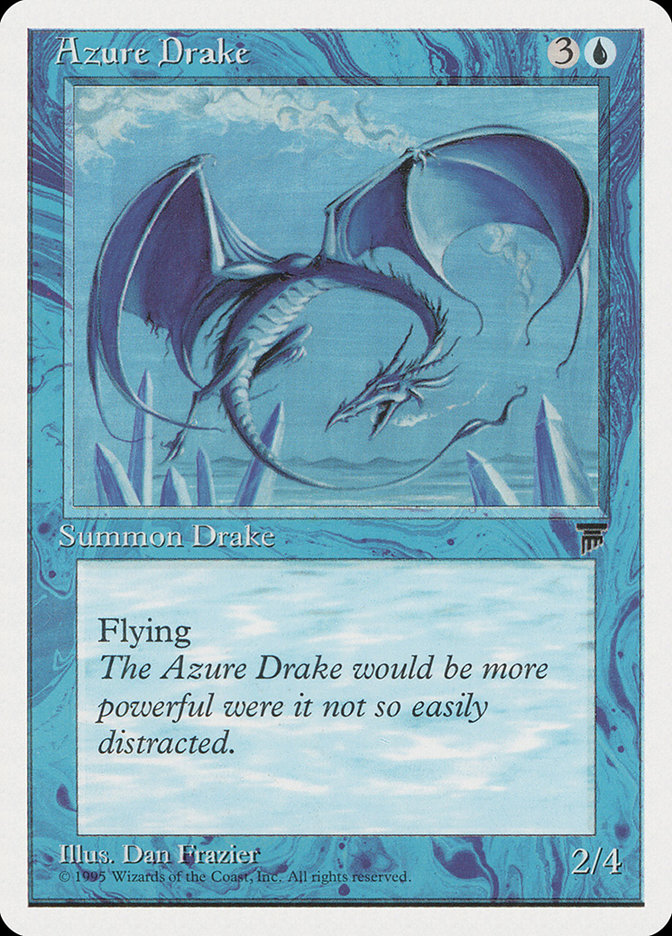 MTG: Chronicles 015: Azure Drake 