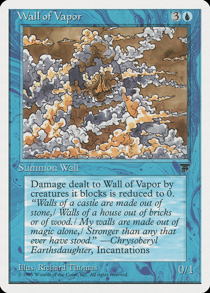 MTG: Chronicles 027: Wall of Vapor 