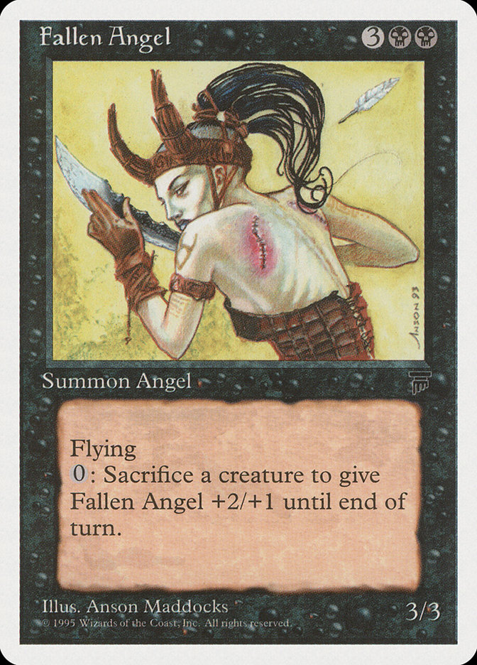 MTG:  Chronicles 032: Fallen Angel 