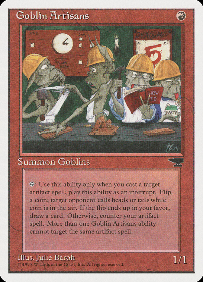 MTG: Chronicles 048: Goblin Artisans 