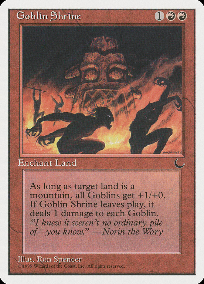 MTG: Chronicles 050: Goblin Shrine 
