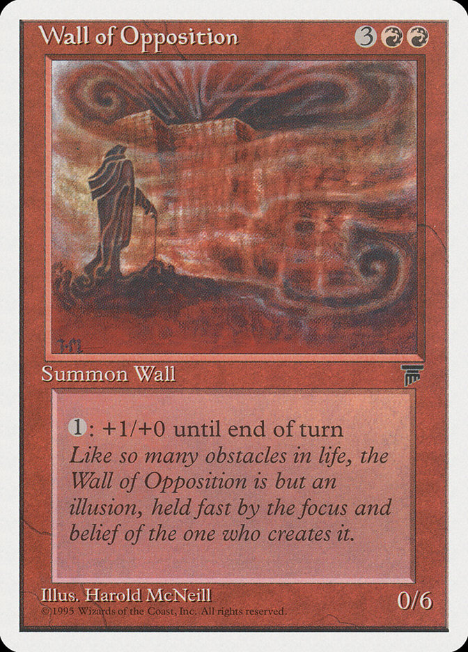 MTG: Chronicles 056: Wall of Opposition 