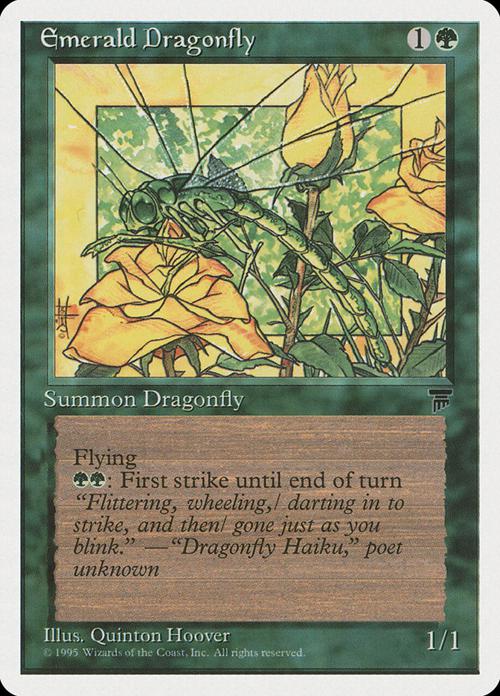 MTG: Chronicles 063: Emerald Dragonfly 