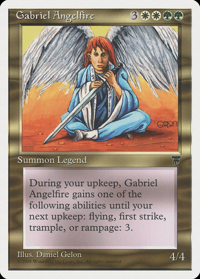 MTG: Chronicles 076: Gabriel Angelfire 