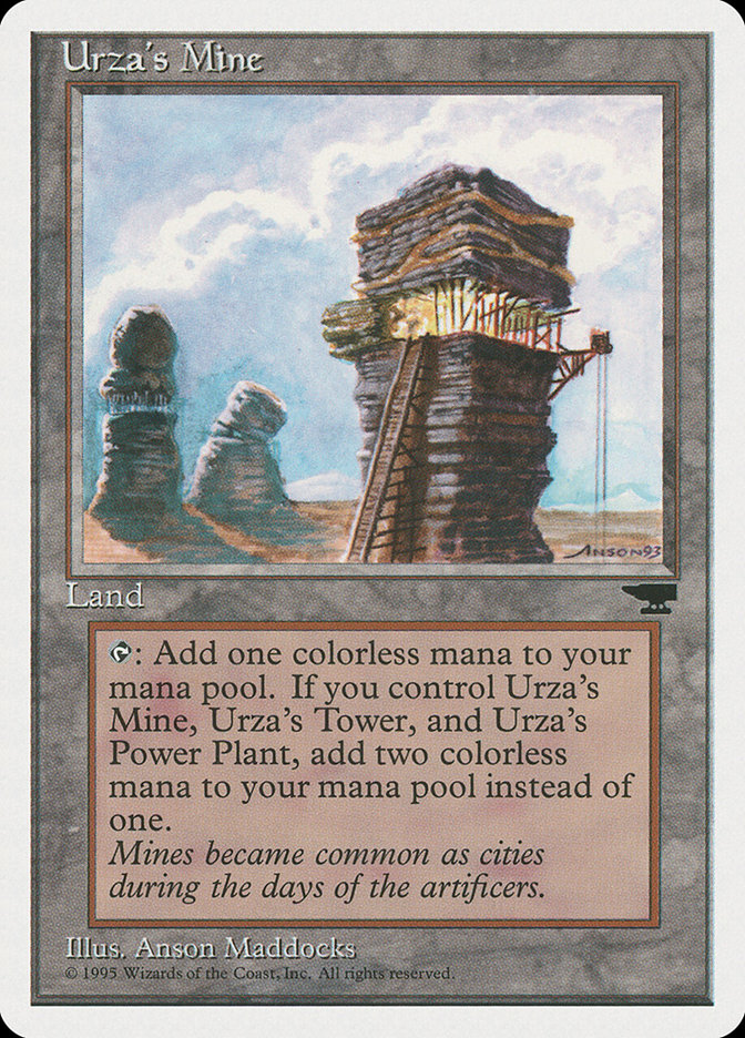 MTG: Chronicles 114d: Urzas Mine (Tower) 