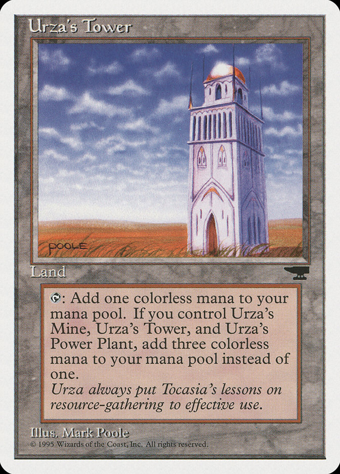 MTG: Chronicles 116b: Urzas Tower (Plains) 