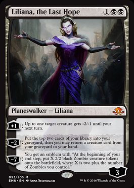 Magic: Eldritch Moon 093: Liliana, the Last Hope 