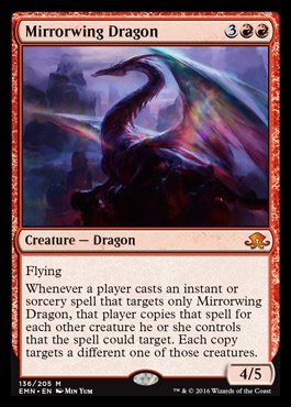 Magic: Eldritch Moon 136: Mirrorwing Dragon 