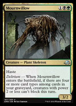 MTG: Eldritch Moon 187: Mournwillow 