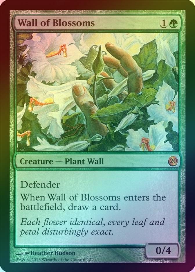 Magic: From the Vault: Twenty: Wall of Blossoms (FOIL) 