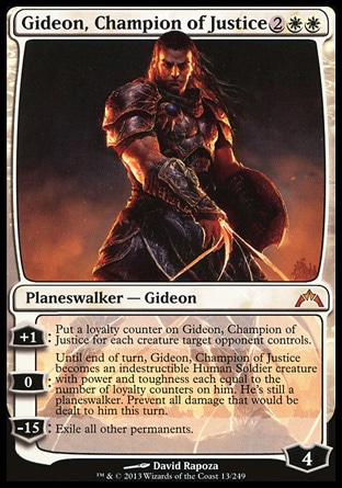 Magic: Gatecrash 013: Gideon, Champion of Justice 