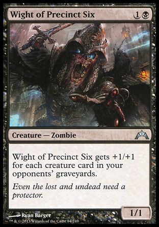 Magic: Gatecrash 084: Wight of Precinct Six 