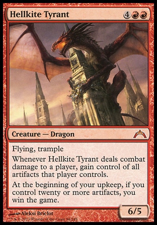 Magic: Gatecrash 094: Hellkite Tyrant 