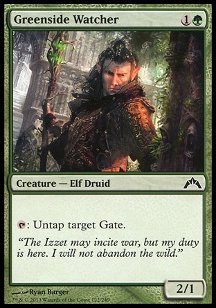 Magic: Gatecrash 122: Greenside Watcher 
