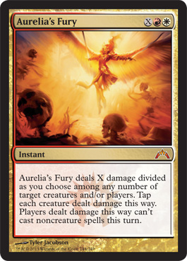 Magic: Gatecrash 144: Aurelias Fury 