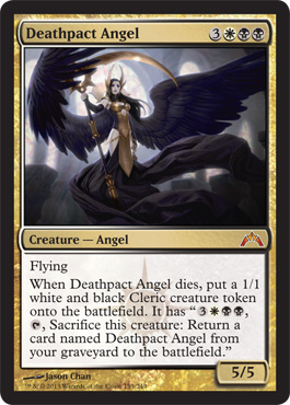 Magic: Gatecrash 153: Deathpact Angel 