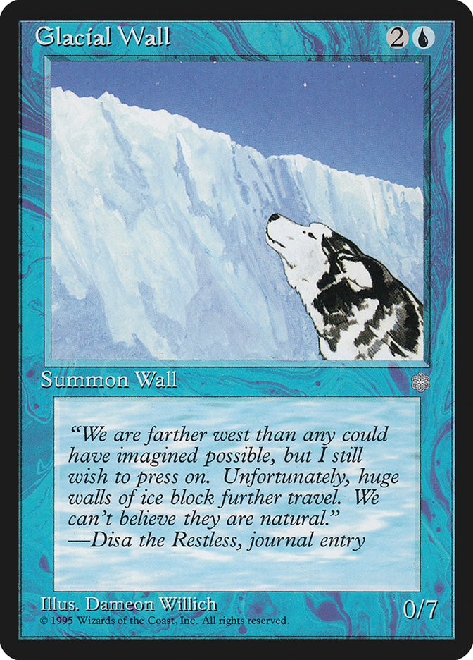 Magic: Ice Age 071: Glacial Wall 