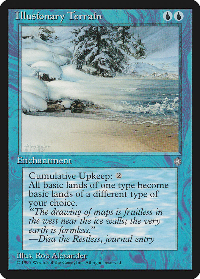 Magic: Ice Age 077: Illusionary Terrain 