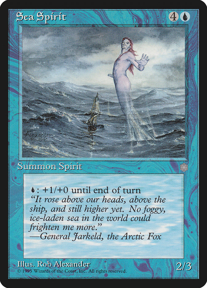 Magic: Ice Age 095: Sea Spirit 