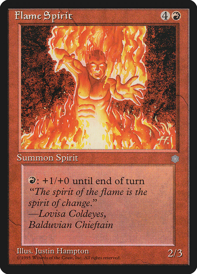 Magic: Ice Age 184: Flame Spirit 