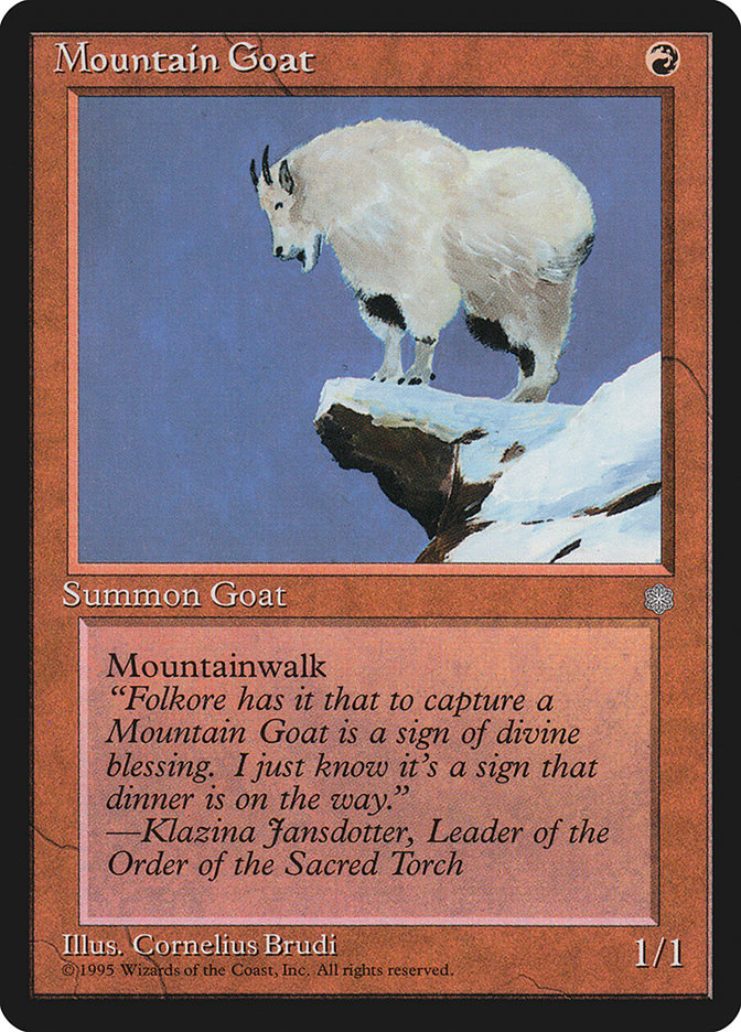 Magic: Ice Age 203: Mountain Goat 