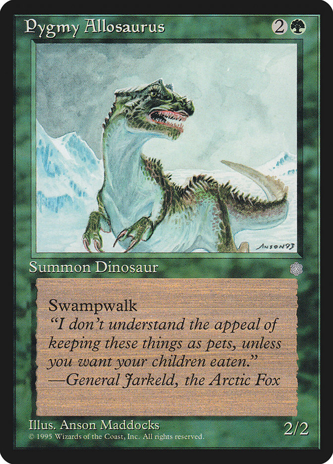 Magic: Ice Age 257: Pygmy Allosaurus 