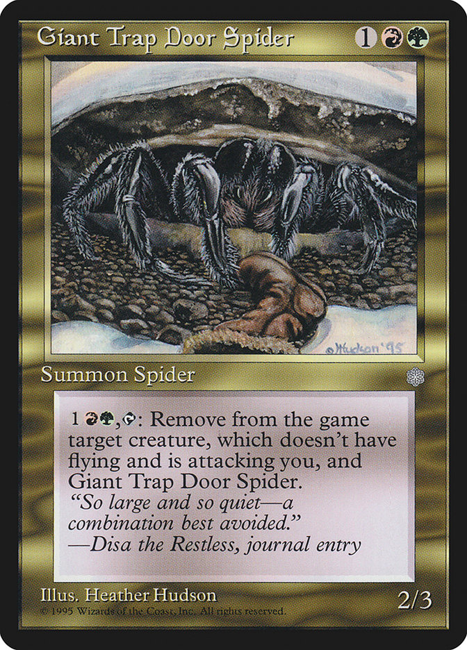 Magic: Ice Age 293: Giant Trap Door Spider 