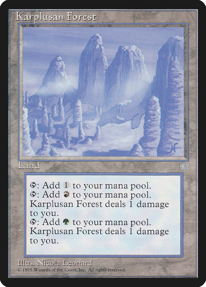 Magic: Ice Age 356: Karplusan Forest 