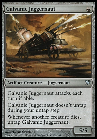 Magic: Innistrad 222: Galvanic Juggernaut (FOIL) 