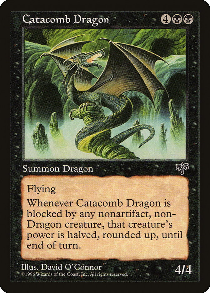 Magic: Mirage 112: Catacomb Dragon 