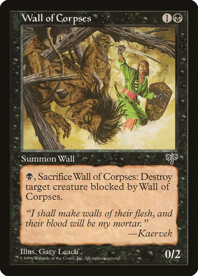 Magic: Mirage 151: Wall of Corpses 