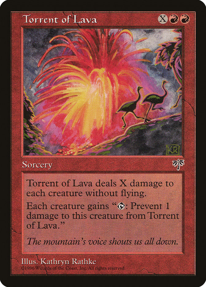 Magic: Mirage 199: Torrent of Lava 