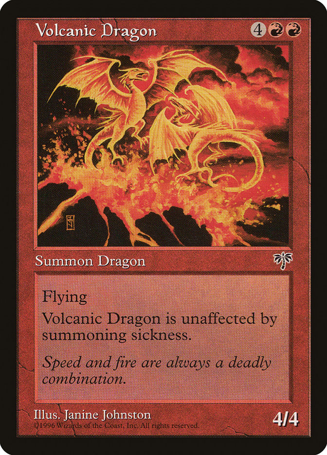 Magic: Mirage 201: Volcanic Dragon 