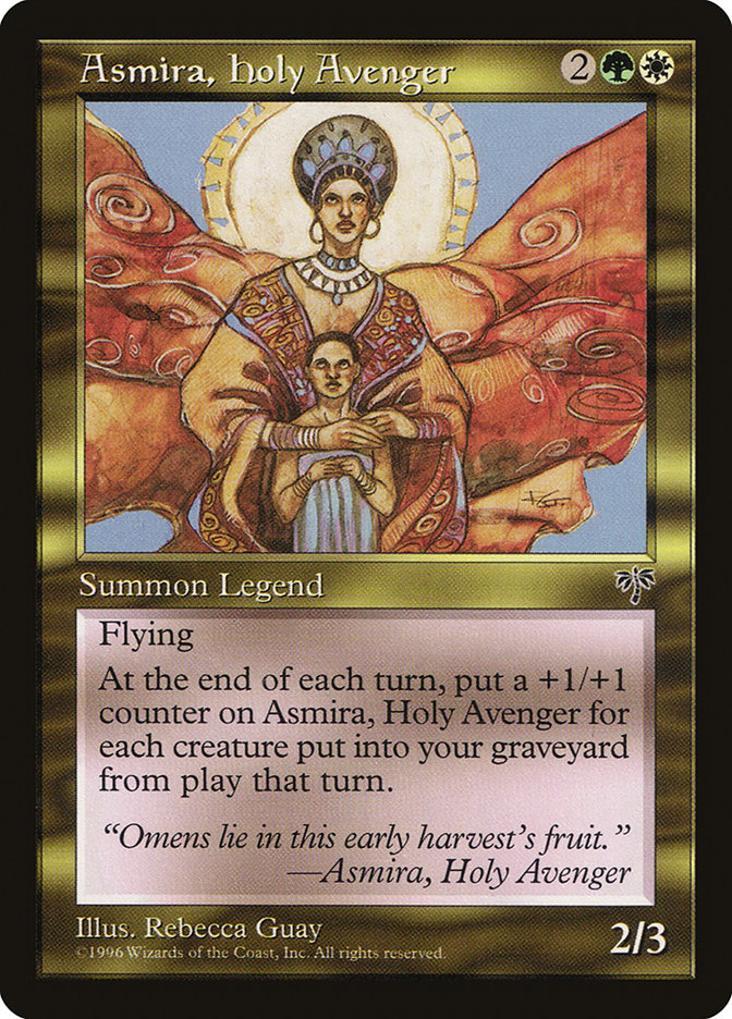 Magic: Mirage 256: Asmira, Holy Avenger 