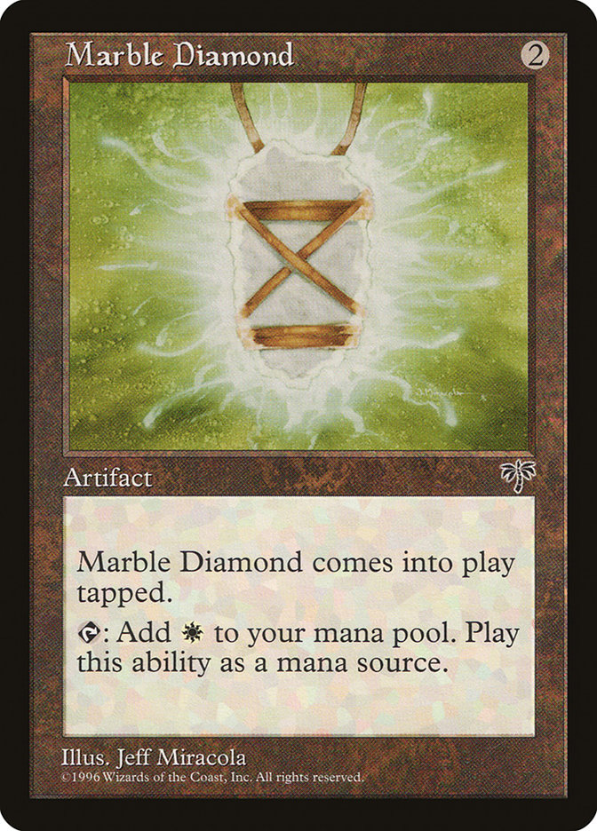 Magic: Mirage 310: Marble Diamond 