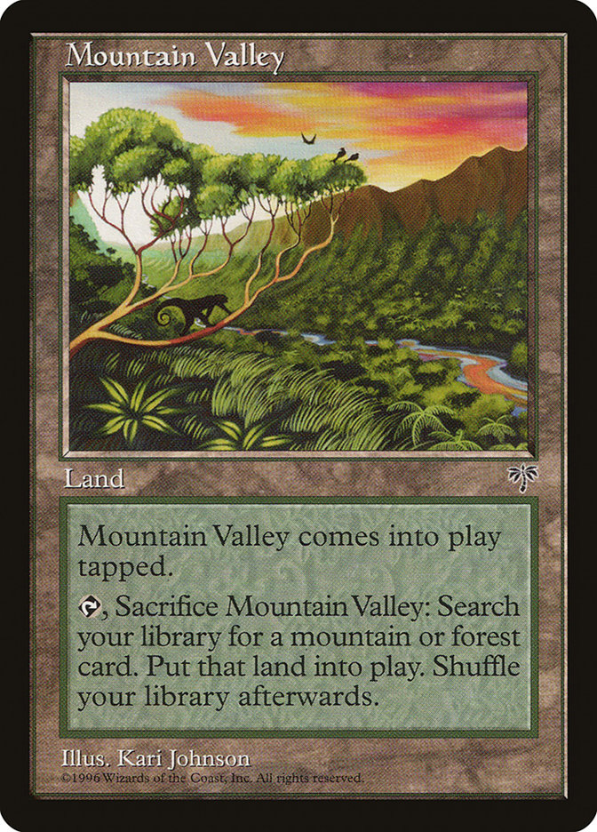 Magic: Mirage 328: Mountain Valley 
