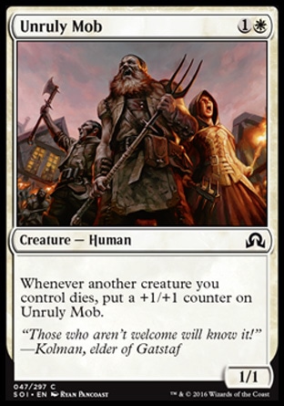 Magic: Shadows over Innistrad 047: Unruly Mob 