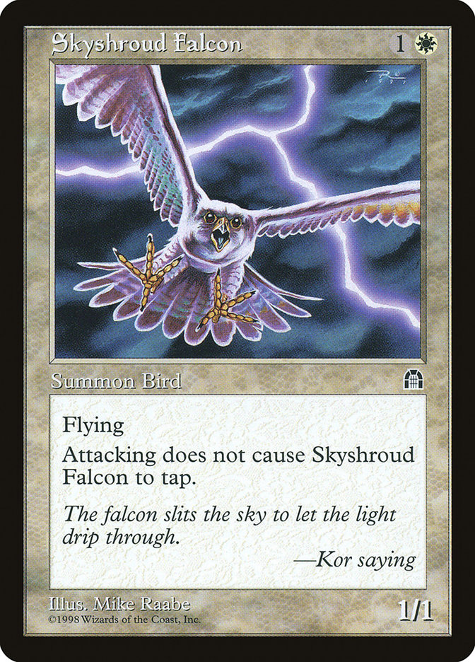 Magic: Stronghold 016: Skyshroud Falcon 