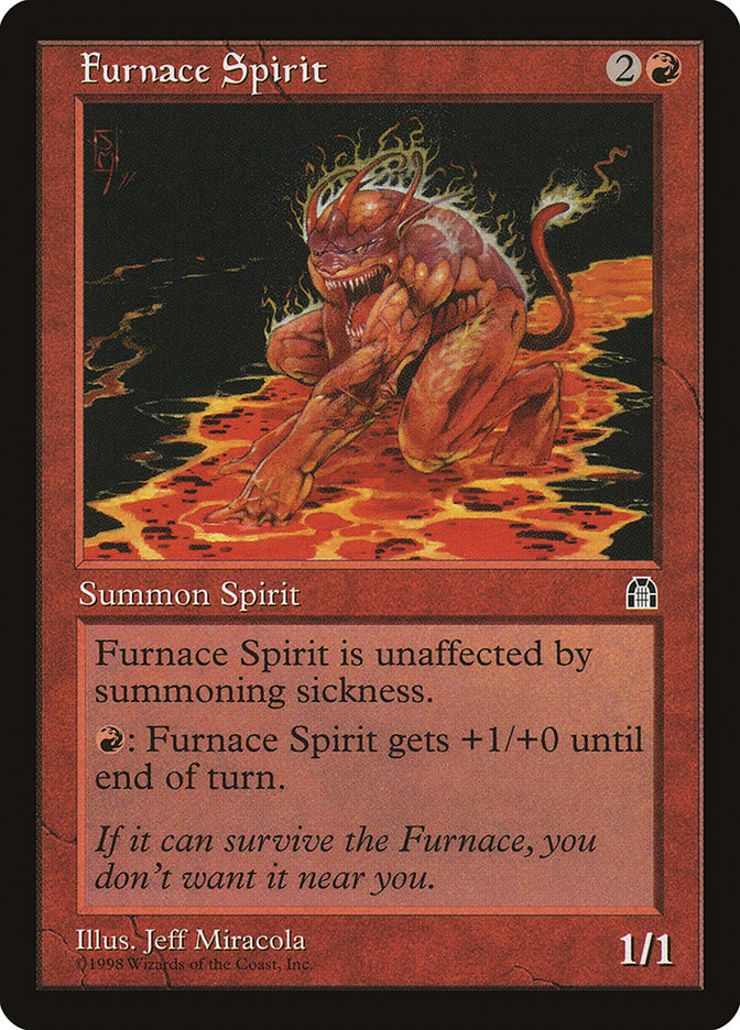 Magic: Stronghold 087: Furnace Spirit 