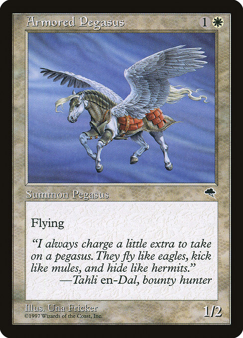 Magic: Tempest 005: Armored Pegasus 