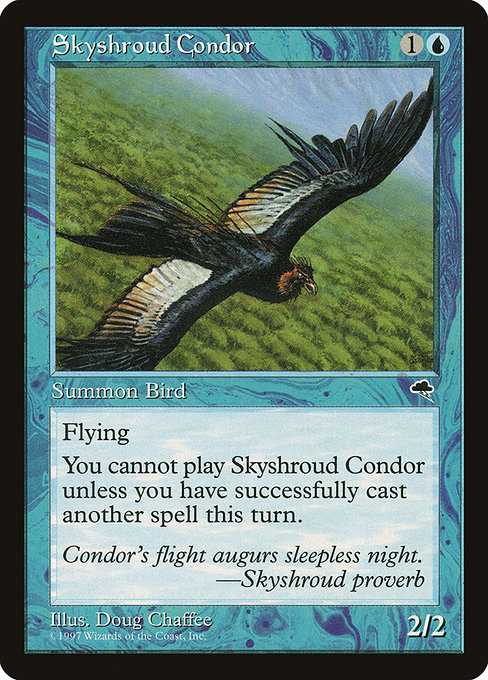 Magic: Tempest 088: Skyshroud Condor 