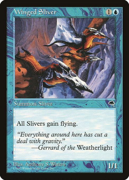 Magic: Tempest 106: Winged Sliver 