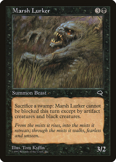 Magic: Tempest 144: Marsh Lurker 