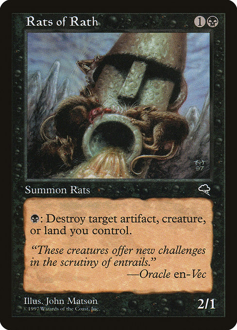 Magic: Tempest 150: Rats of Rath 